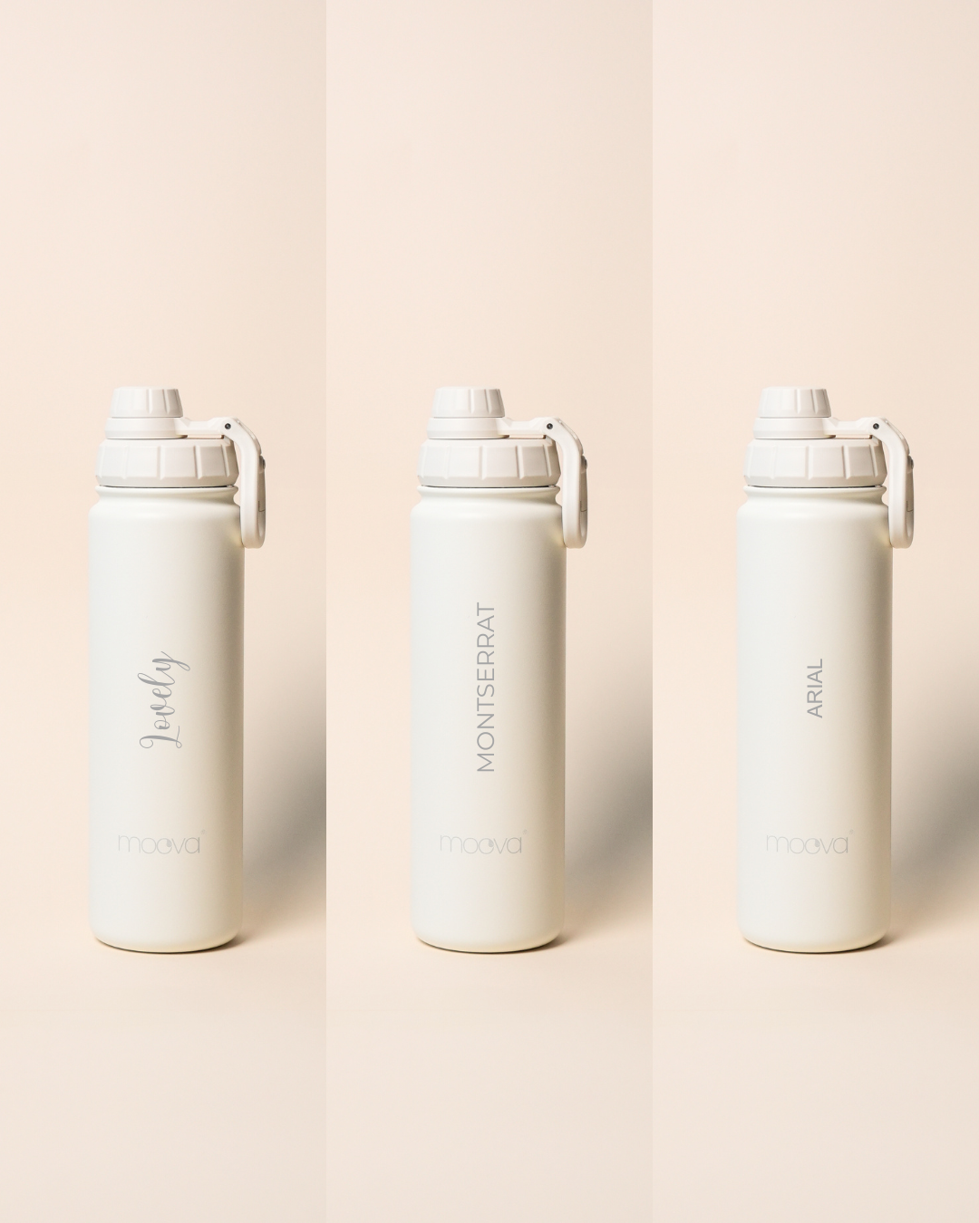 Garrafa Térmica - Moova Go 710ml - Off White